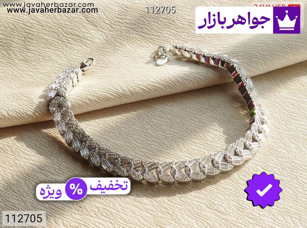 دستبند نقره زنانه دستبند نقره اشرافی زنانه
