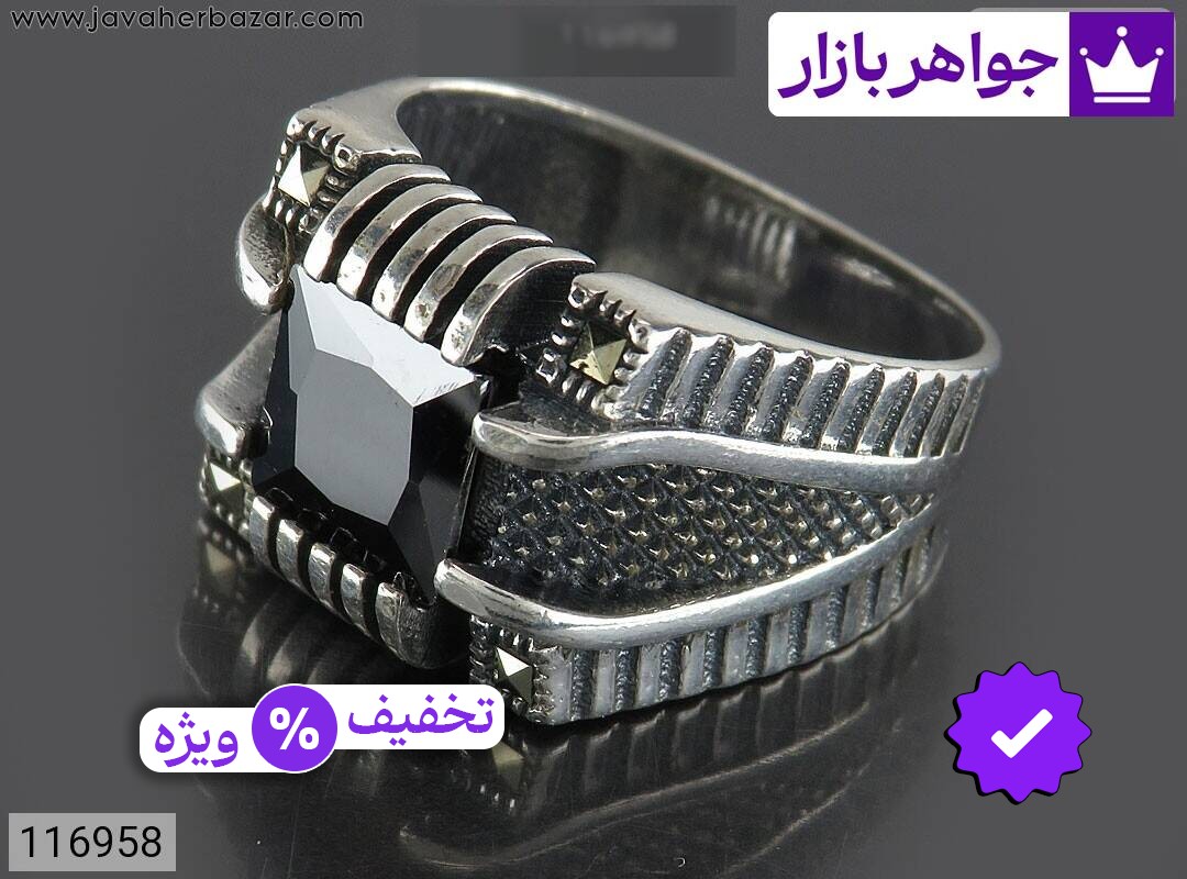 انگشتر نقره انیکس مردانه