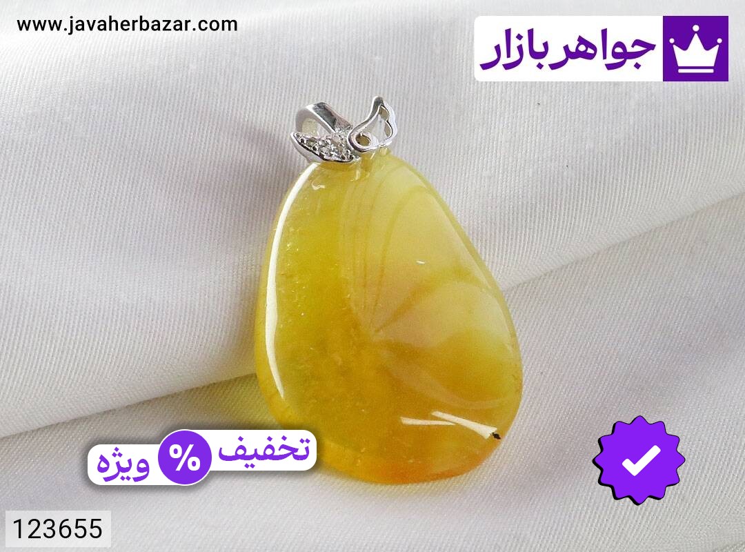 مدال نقره کهربا بولونی لهستان خوشرنگ
