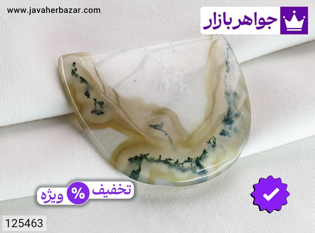 نگین عقیق خوش طرح