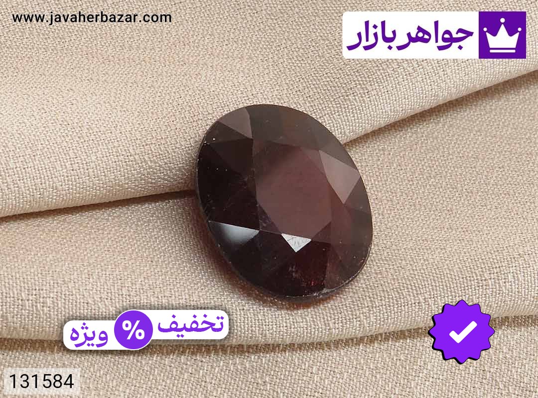 نگین یاقوت آفریقایی قرمز کم نظیر