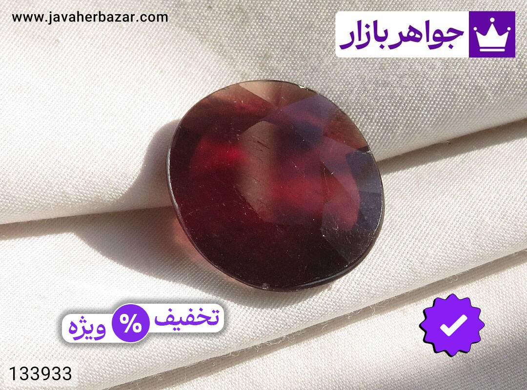 نگین یاقوت آفریقایی قرمز شیک