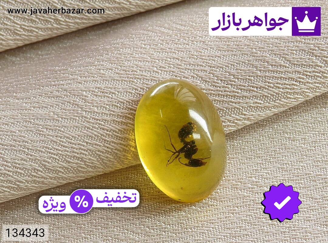 نگین سندلوس زرد حشره ای