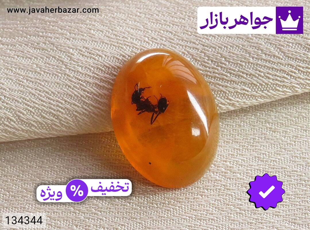 نگین سندلوس نارنجی حشره ای