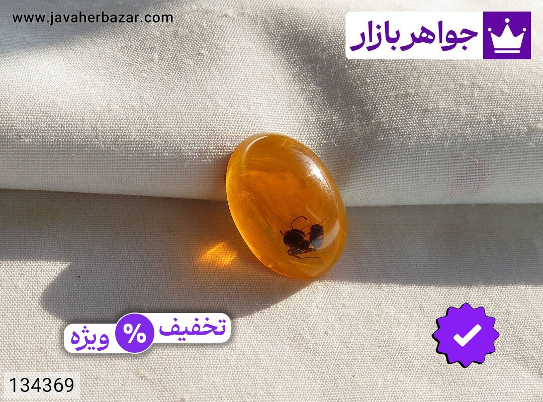 نگین سندلوس زرد حشره ای