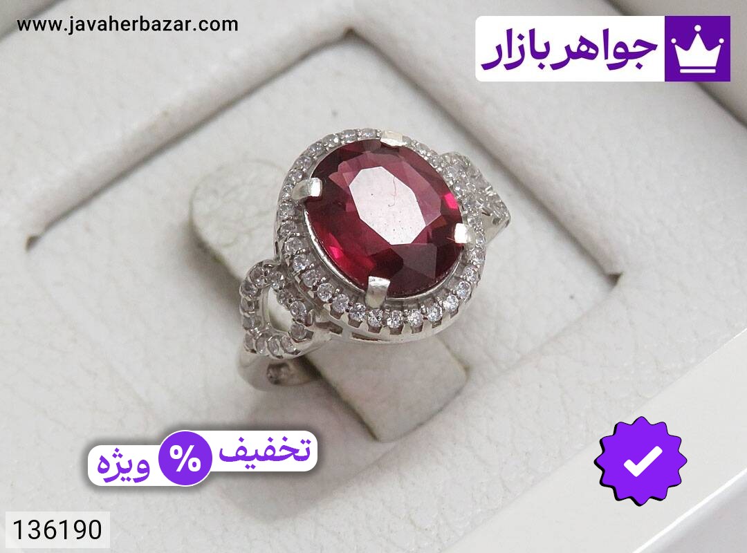 انگشتر نقره ردلایت لاکچری زنانه