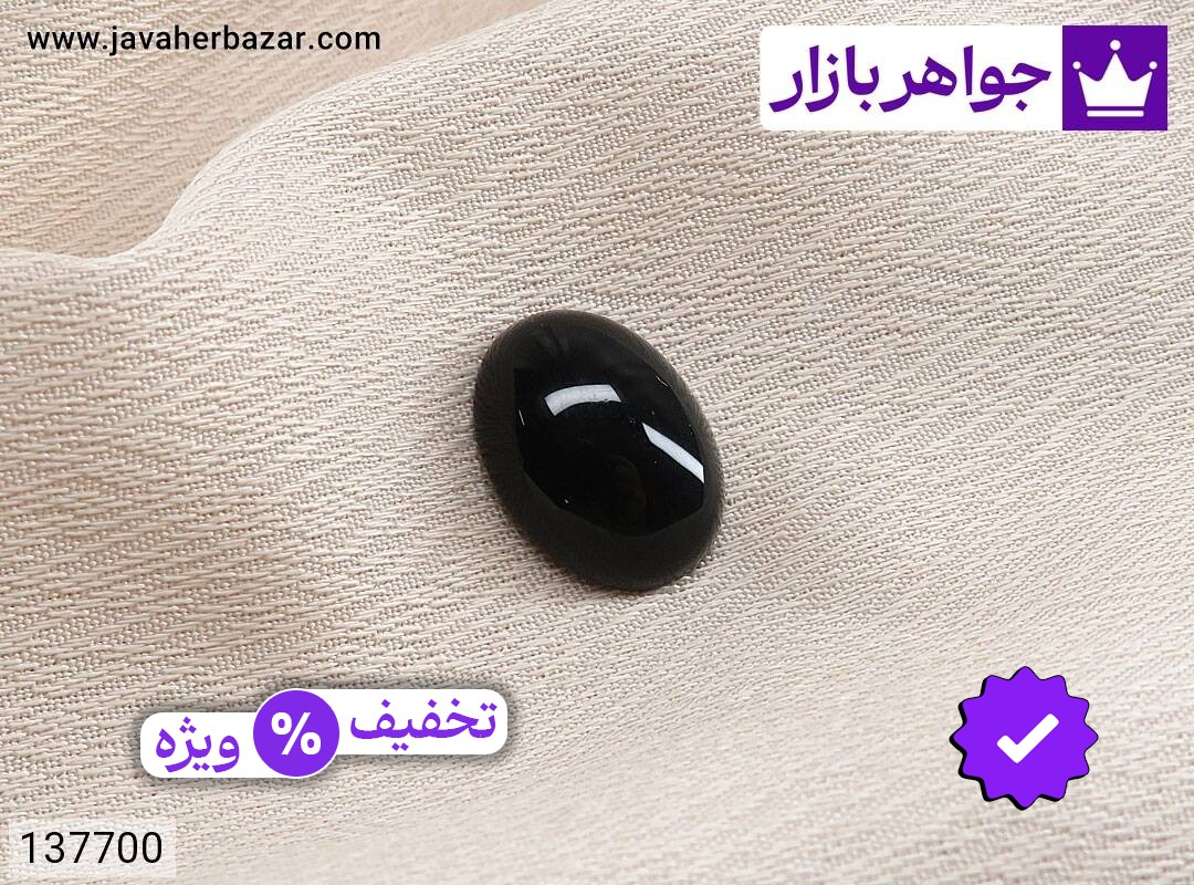 نگین عقیق سیاه دامله