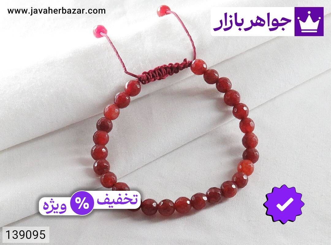 دستبند سنگی جید خوشرنگ