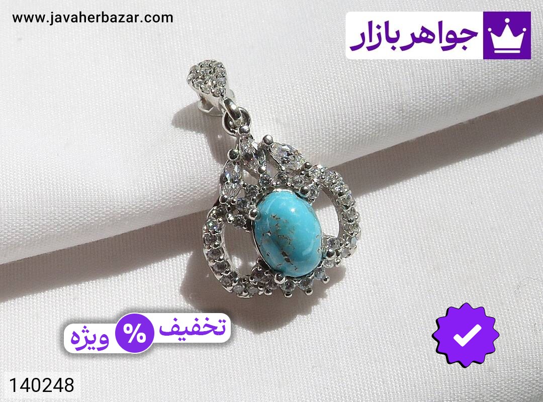 مدال نقره فیروزه نیشابوری طرح بارانا زنانه
