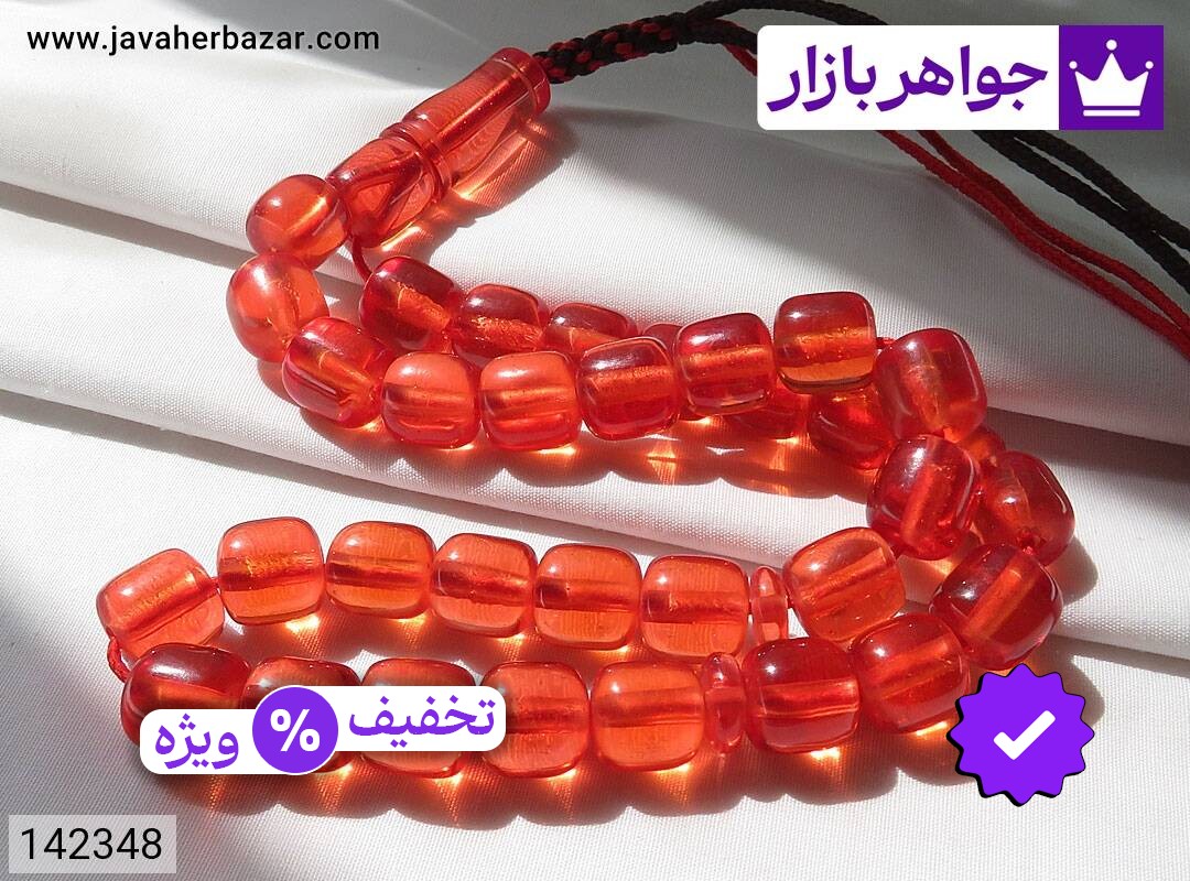 تسبیح سندلوس قرمز 33 دانه