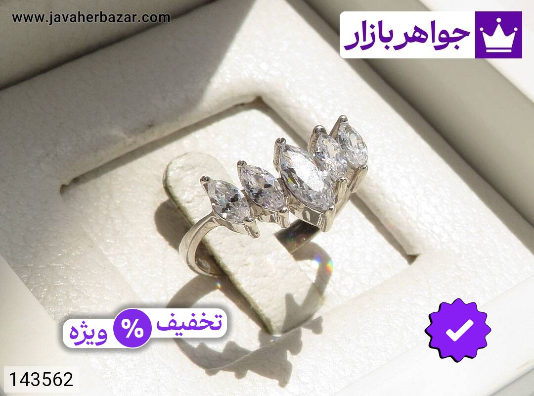 انگشتر نقره خاص زنانه