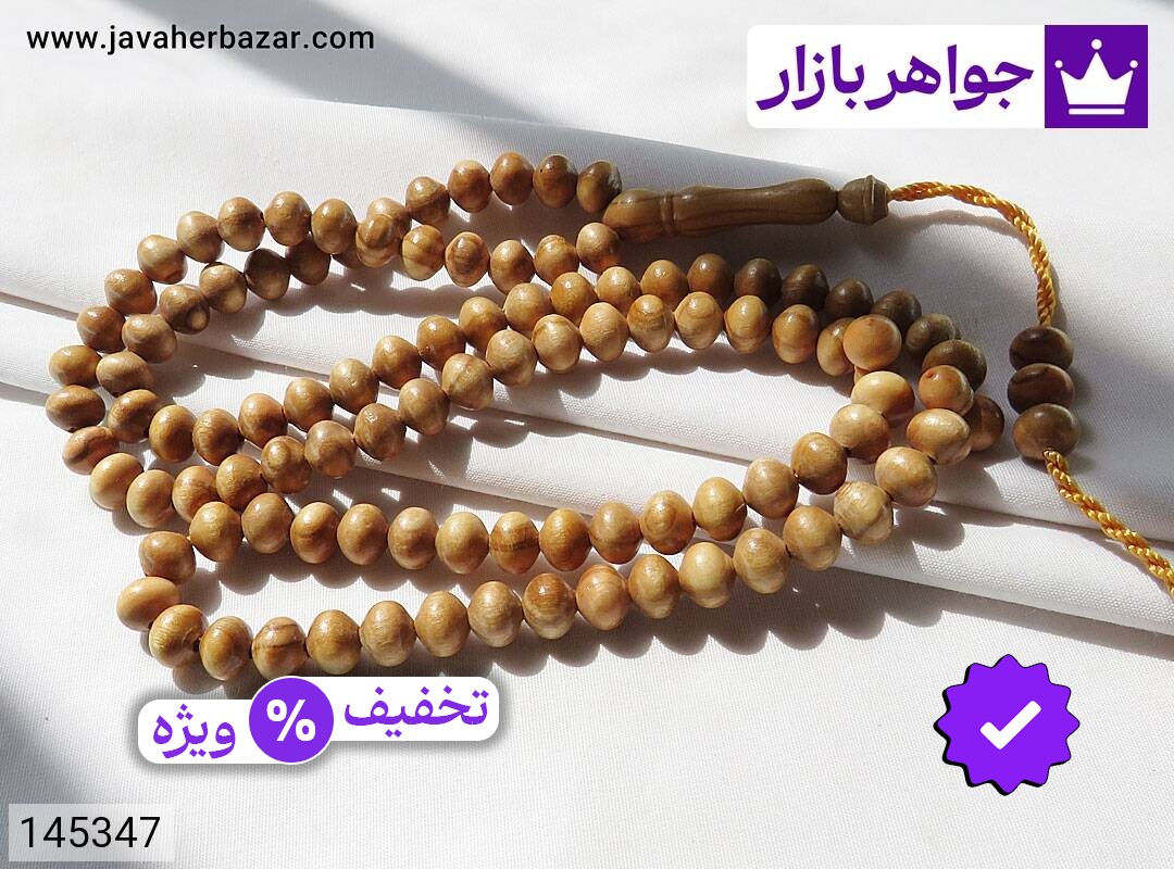 تسبیح چوب 101 دانه خوش نقش
