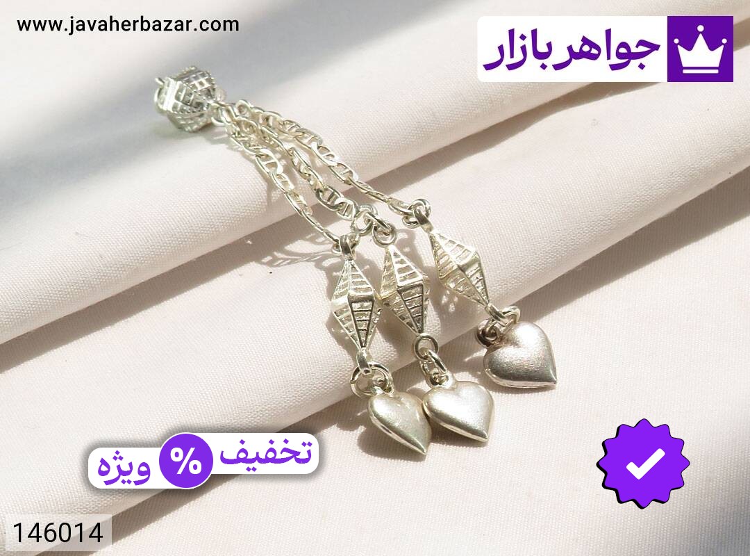کرکوش نقره کرکوش نقره طرح قلب