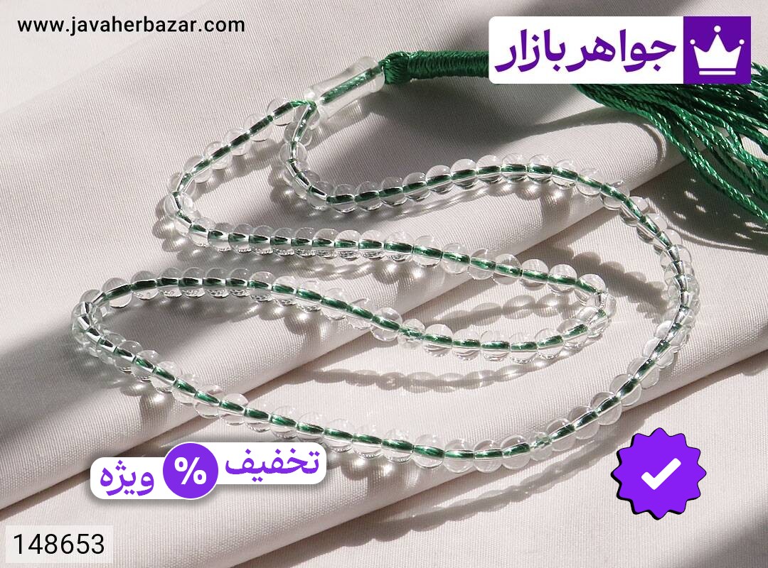 تسبیح کوارتز سنتاتیک 101 دانه