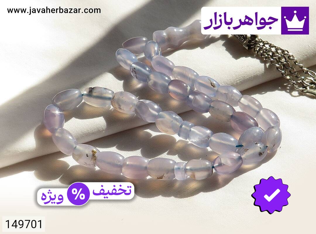 تسبیح عقیق یمنی 33 دانه کبود