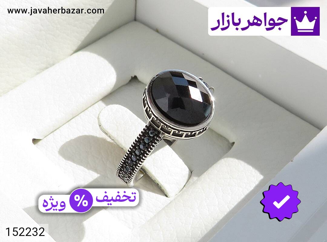 انگشتر انیکس مردانه میکروستینگ انگشتر نقره انیکس مردانه میکروستینگ
