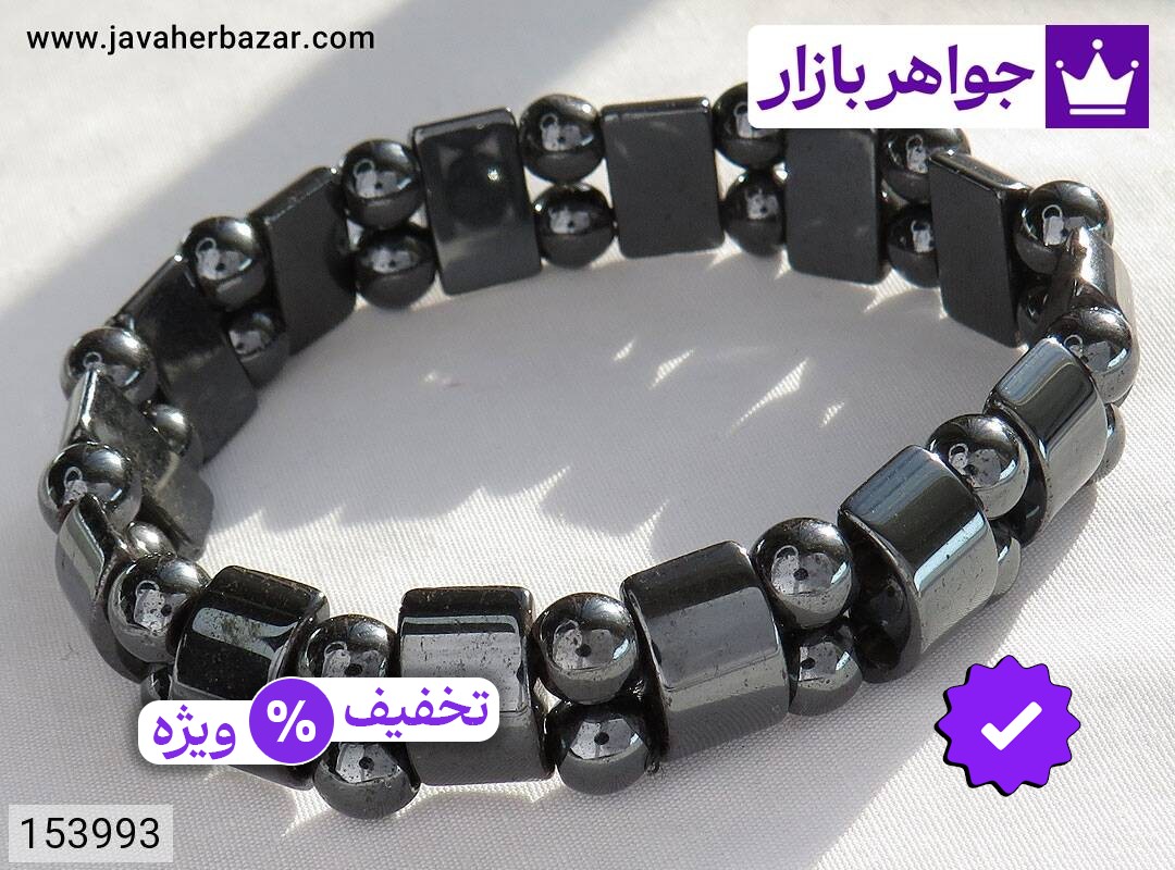 دستبند مغناطیسی سنگ حدید صینی کاری جدید و زیبا