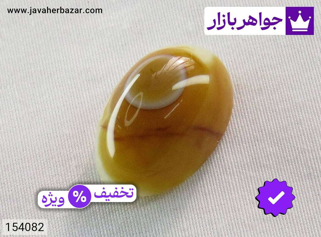 نگین عقیق بابا قوری هندی زیبا