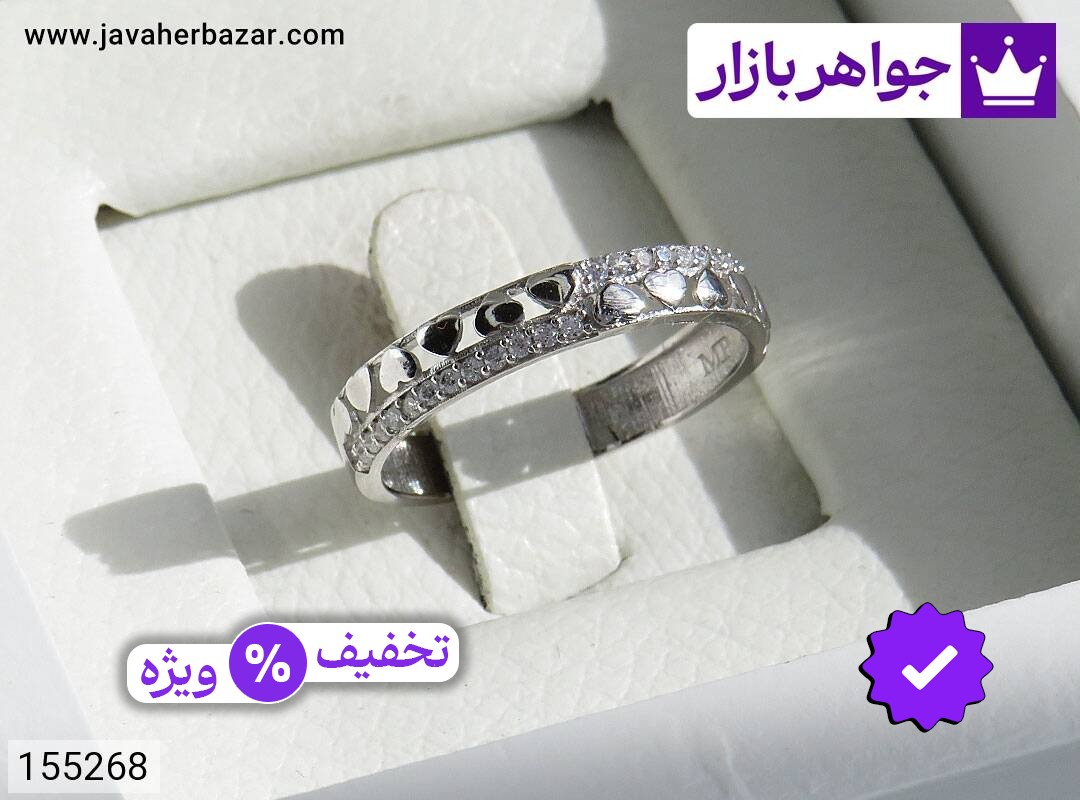 انگشتر نقره زیبا زنانه