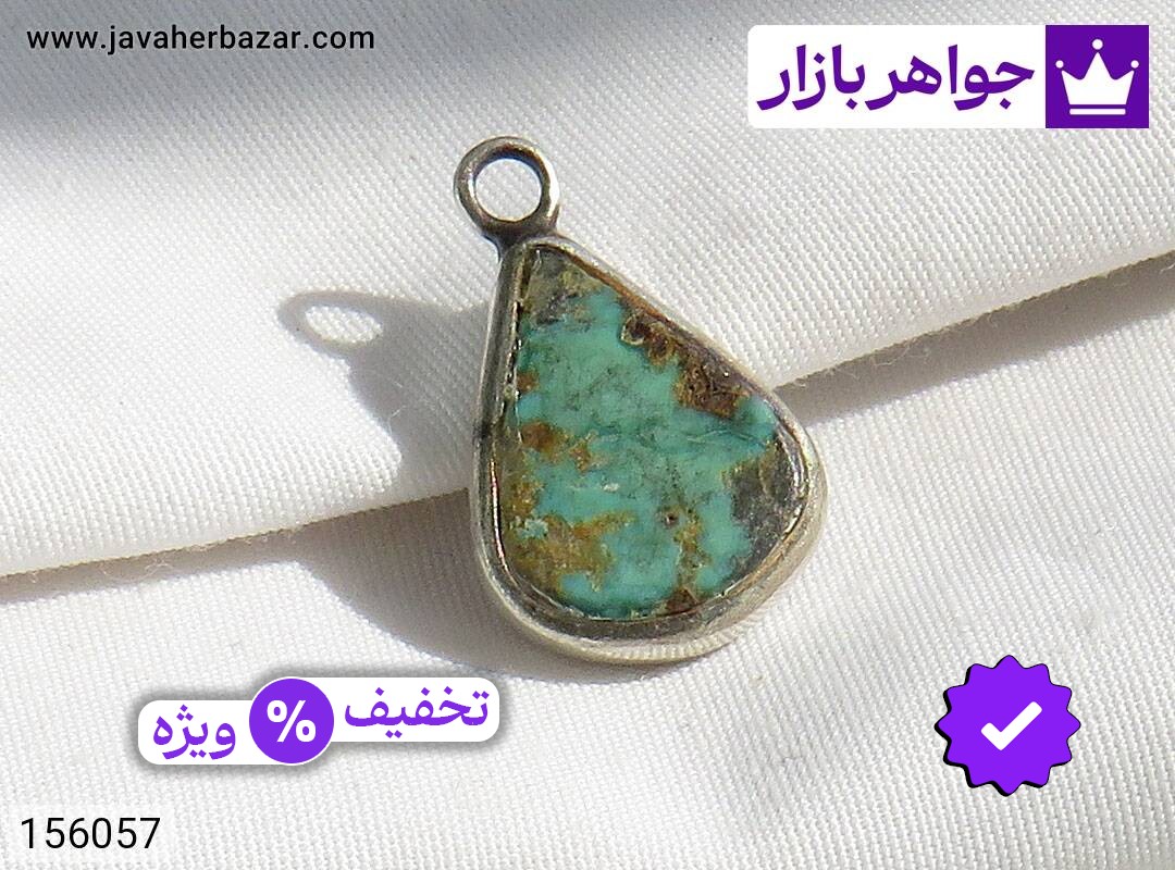 مدال نقره فیروزه نیشابوری زیبا