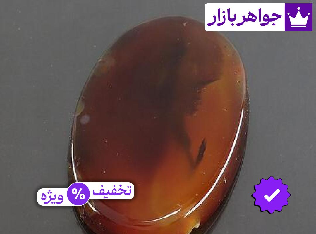 نگین عقیق درشت و زیبا