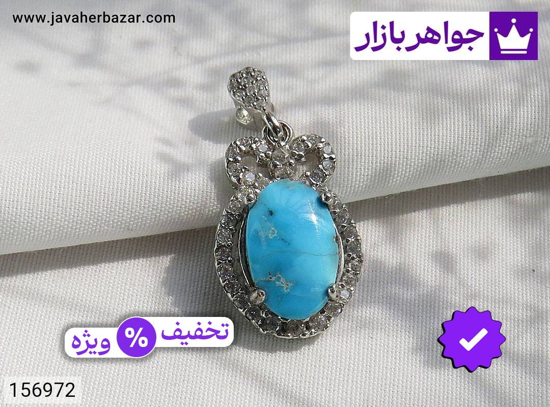 مدال نقره فیروزه نیشابوری طرح هدیه زنانه