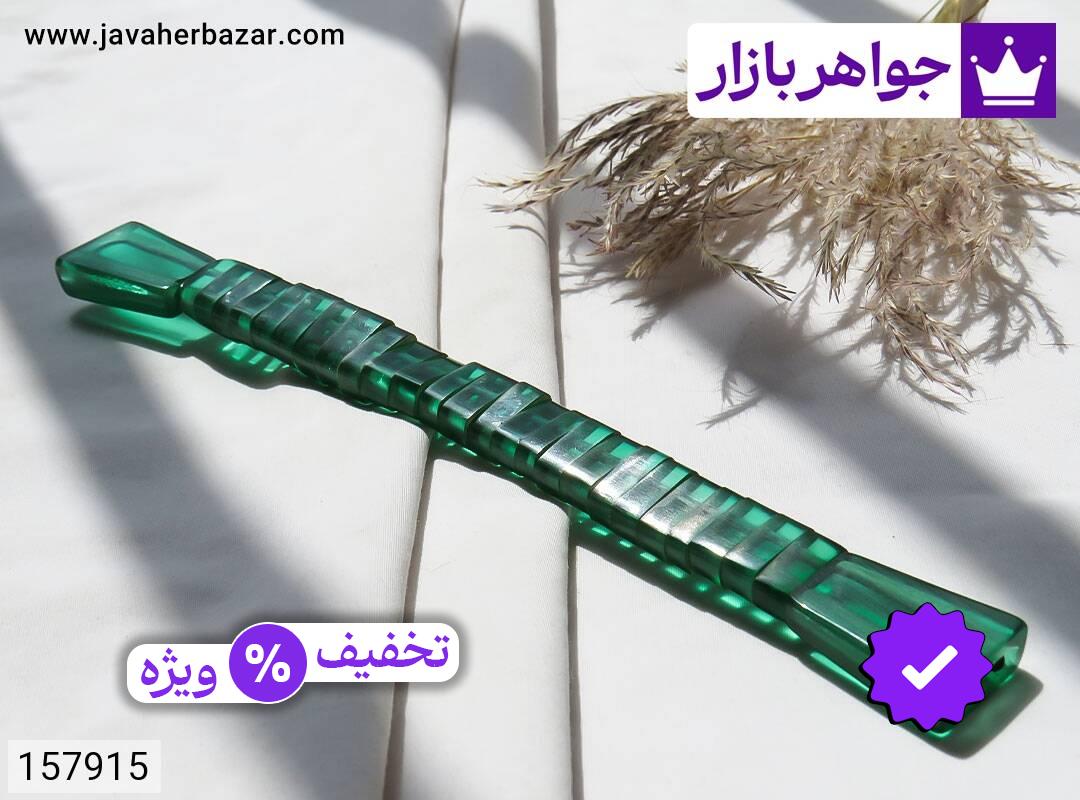تسبیح سندلوس سبز 25 دانه زازا