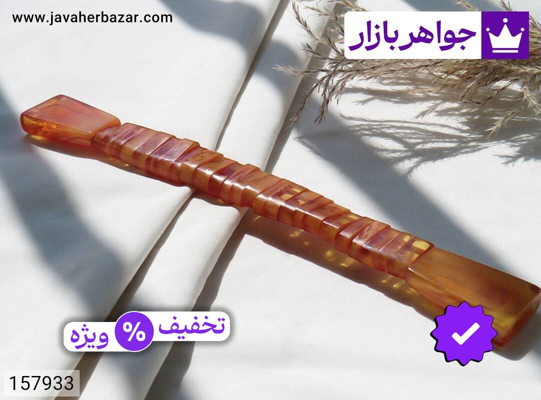 تسبیح سندلوس 25 دانه طرح زازا