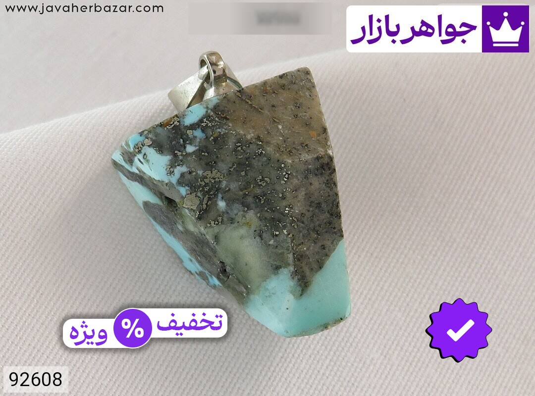 مدال فیروزه دامغان رنگ تقویت شده