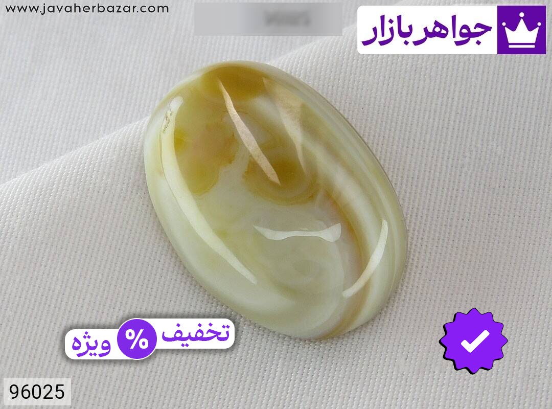 نگین عقیق زرد نگین عقیق زرد خوش طرح