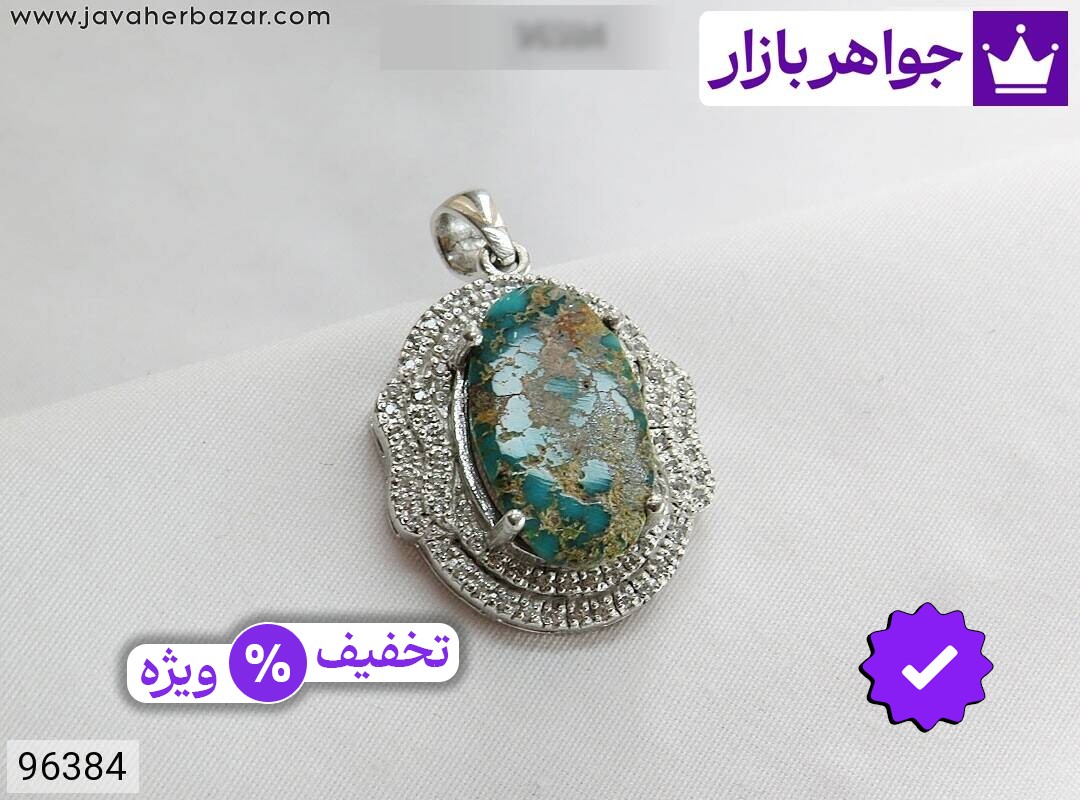 مدال نقره فیروزه نیشابوری خوش نقش زنانه