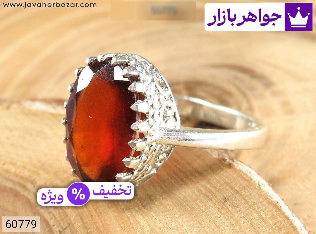 عکس انگشتر گارنت زنانه