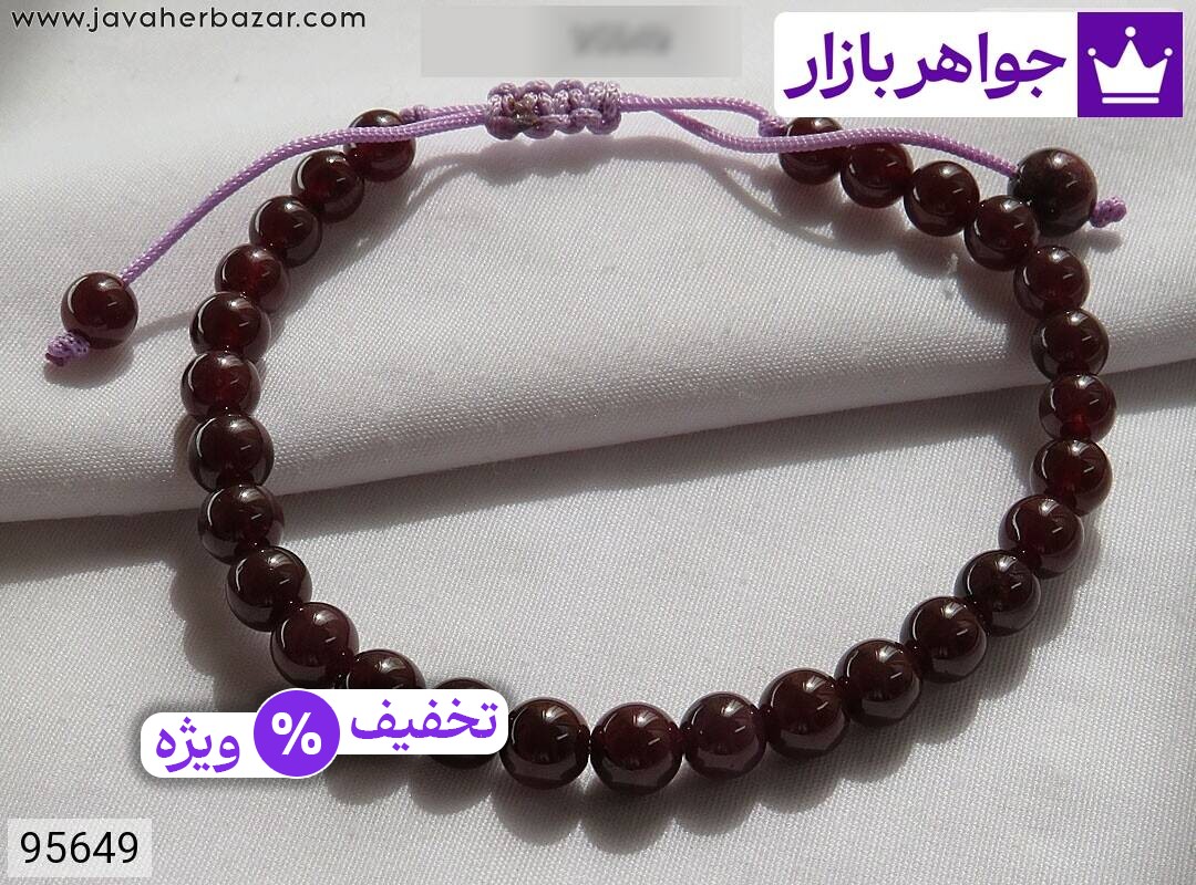 عکس دستبند گارنت