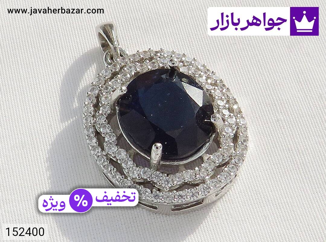 عکس گردنبند یاقوت آبی