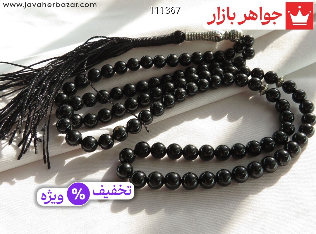 عکس تسبیح تورمالین