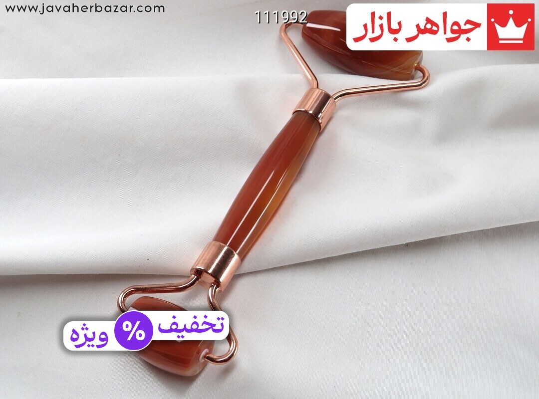 عکس رولر عقیق قهوهای عکس رولر عقیق قهوهای