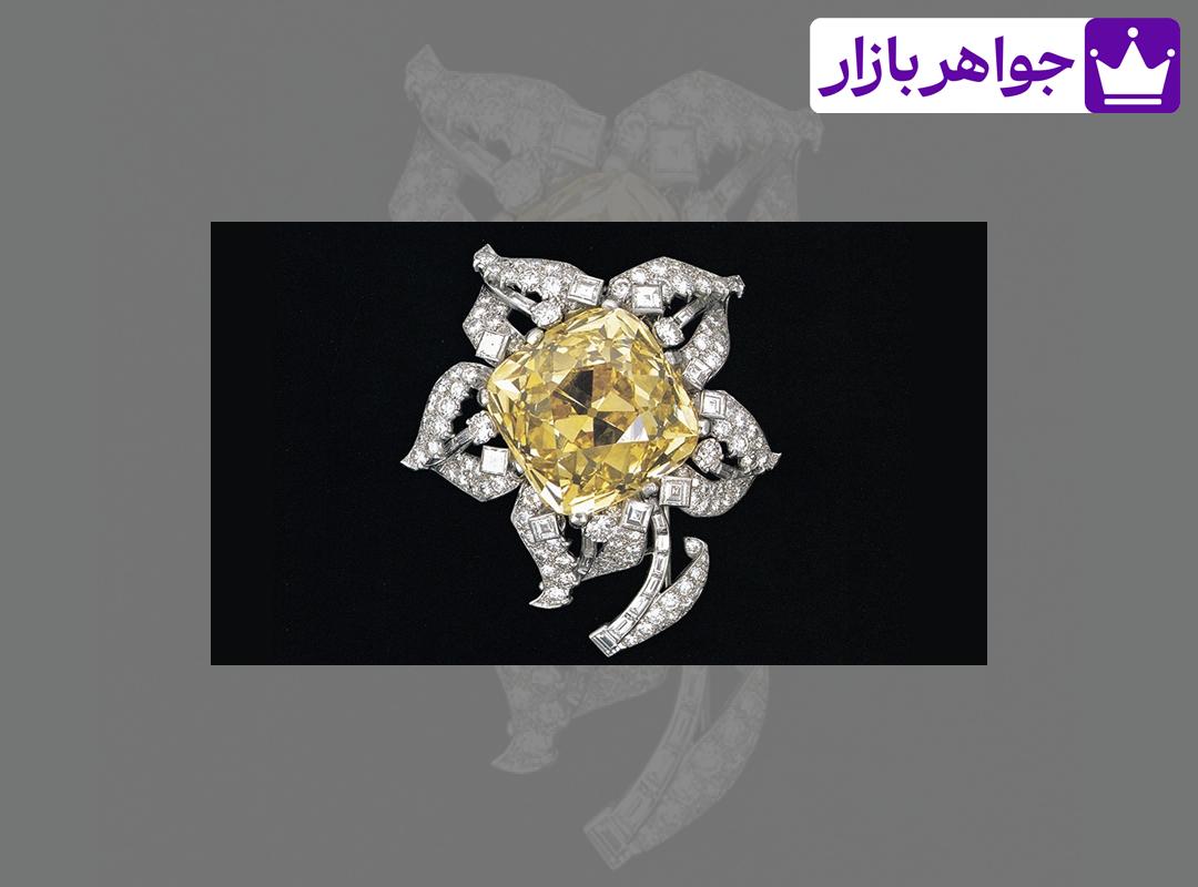 بزرگترین الماس زرد جهان بزرگترین الماس زرد جهان، آلنات نام دارد.