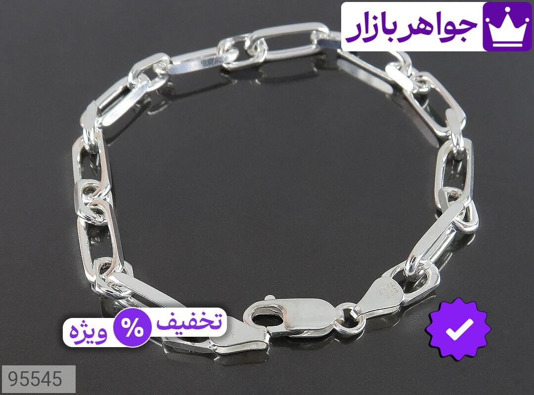تصویر 2 دستبند ایتالیایی با ضمانت اصالت جواهربازار عکس 2 دستبند ایتالیایی اصل جواهربازار – مدل منتخب و موجود برای خرید