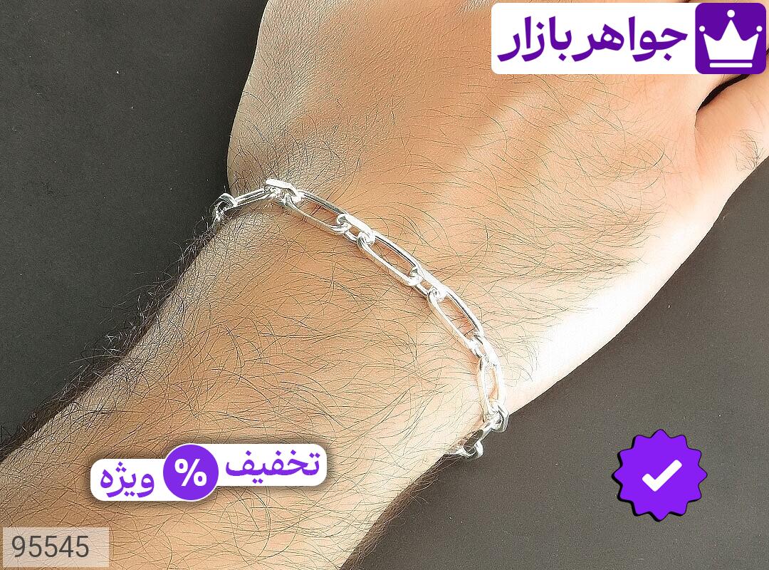 تصویر 4 دستبند ایتالیایی با ضمانت اصالت جواهربازار عکس 4 دستبند ایتالیایی اصل جواهربازار – مدل منتخب و موجود برای خرید