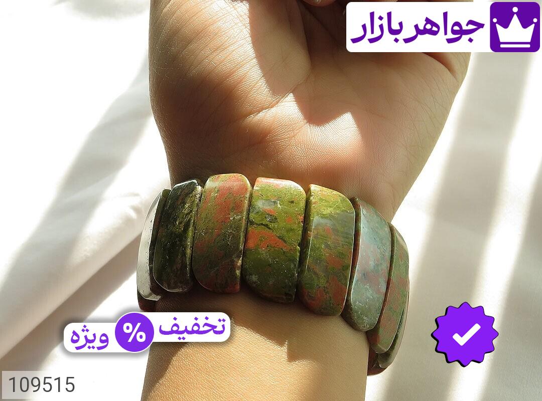 تصویر 3 دستبند سنگ ماه تولد فروردین با ضمانت اصالت جواهربازار عکس 3 دستبند سنگ ماه تولد فروردین اصل جواهربازار – مدل منتخب و موجود برای خرید