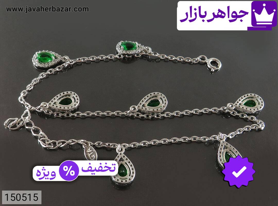 تصویر 2 پابند سبز با ضمانت اصالت جواهربازار عکس 2 پابند سبز اصل جواهربازار – مدل منتخب و موجود برای خرید