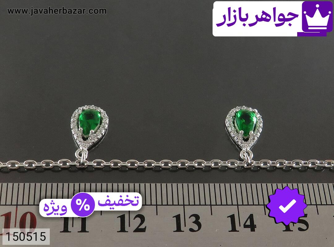 تصویر 3 پابند سبز با ضمانت اصالت جواهربازار عکس 3 پابند سبز اصل جواهربازار – مدل منتخب و موجود برای خرید