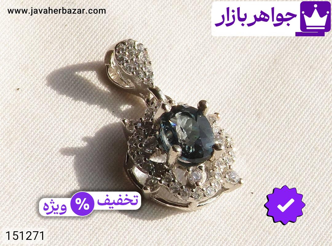 تصویر 1 مدال توپاز زنانه با ضمانت اصالت جواهربازار عکس 1 مدال توپاز زنانه اصل جواهربازار – مدل منتخب و موجود برای خرید