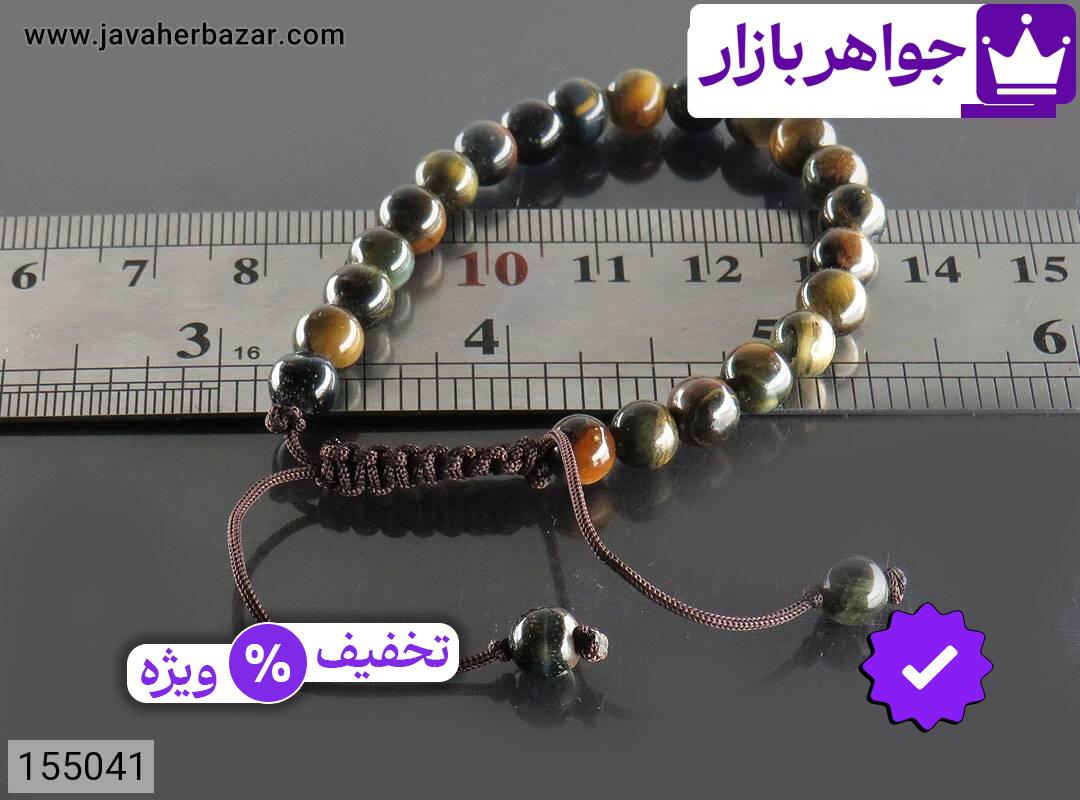 تصویر 2 دستبند چشم شاهین زنانه با ضمانت اصالت جواهربازار عکس 2 دستبند چشم شاهین زنانه اصل جواهربازار – مدل منتخب و موجود برای خرید