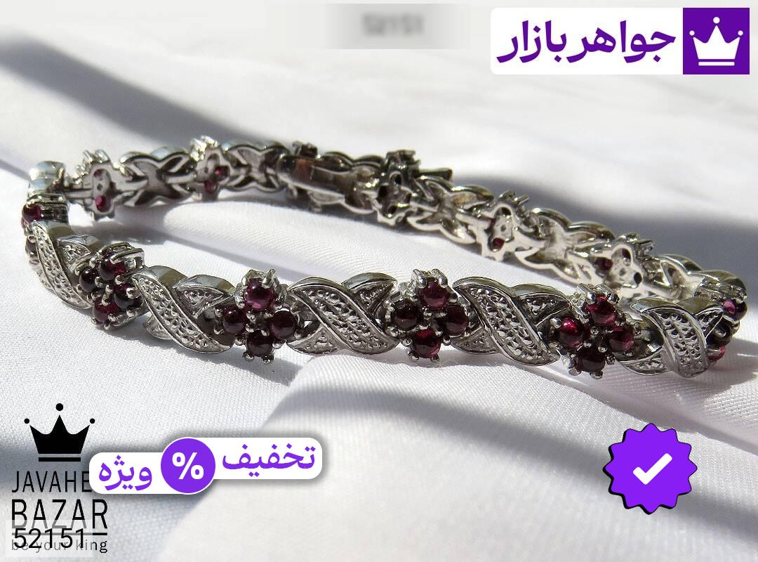 تصویر 5 دستبند یاقوت با ضمانت اصالت جواهربازار عکس 5 دستبند یاقوت اصل جواهربازار – مدل منتخب و موجود برای خرید