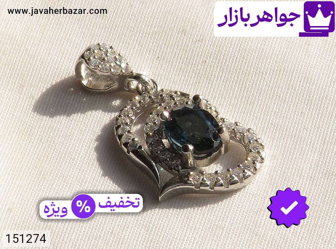 تصویر 1 گردنبند توپاز زنانه با ضمانت اصالت جواهربازار عکس 1 گردنبند توپاز زنانه اصل جواهربازار – مدل منتخب و موجود برای خرید