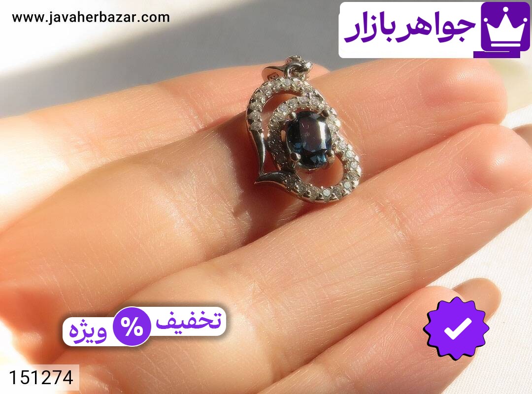 تصویر 4 گردنبند توپاز زنانه با ضمانت اصالت جواهربازار عکس 4 گردنبند توپاز زنانه اصل جواهربازار – مدل منتخب و موجود برای خرید