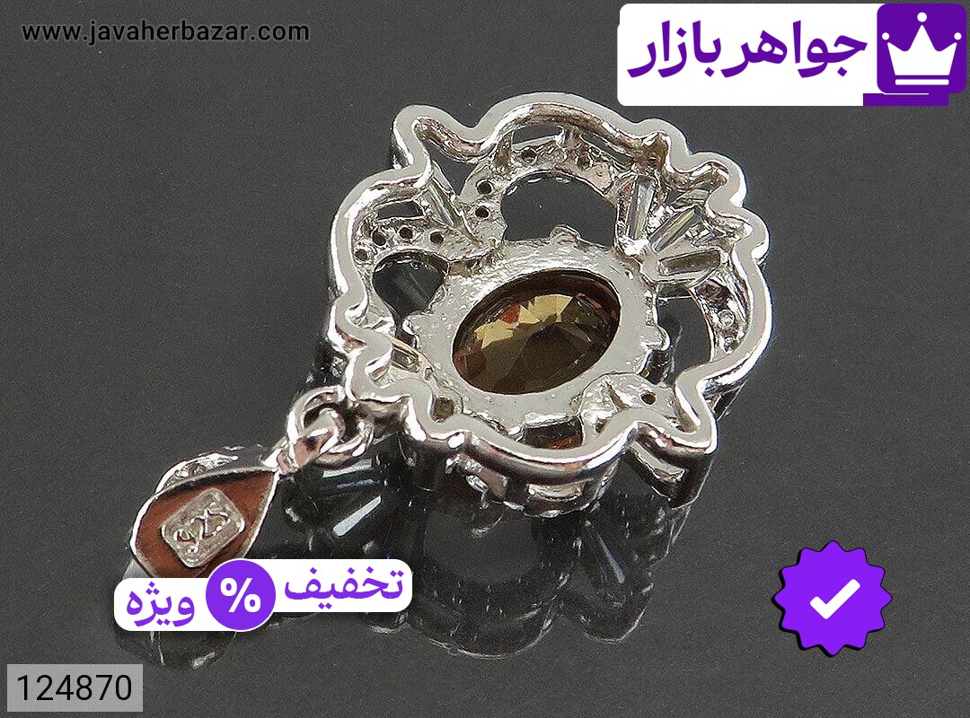 تصویر 2 گردنبند الکساندریت (زولتانایت) با ضمانت اصالت جواهربازار عکس 2 گردنبند الکساندریت (زولتانایت) اصل جواهربازار – مدل منتخب و موجود برای خرید