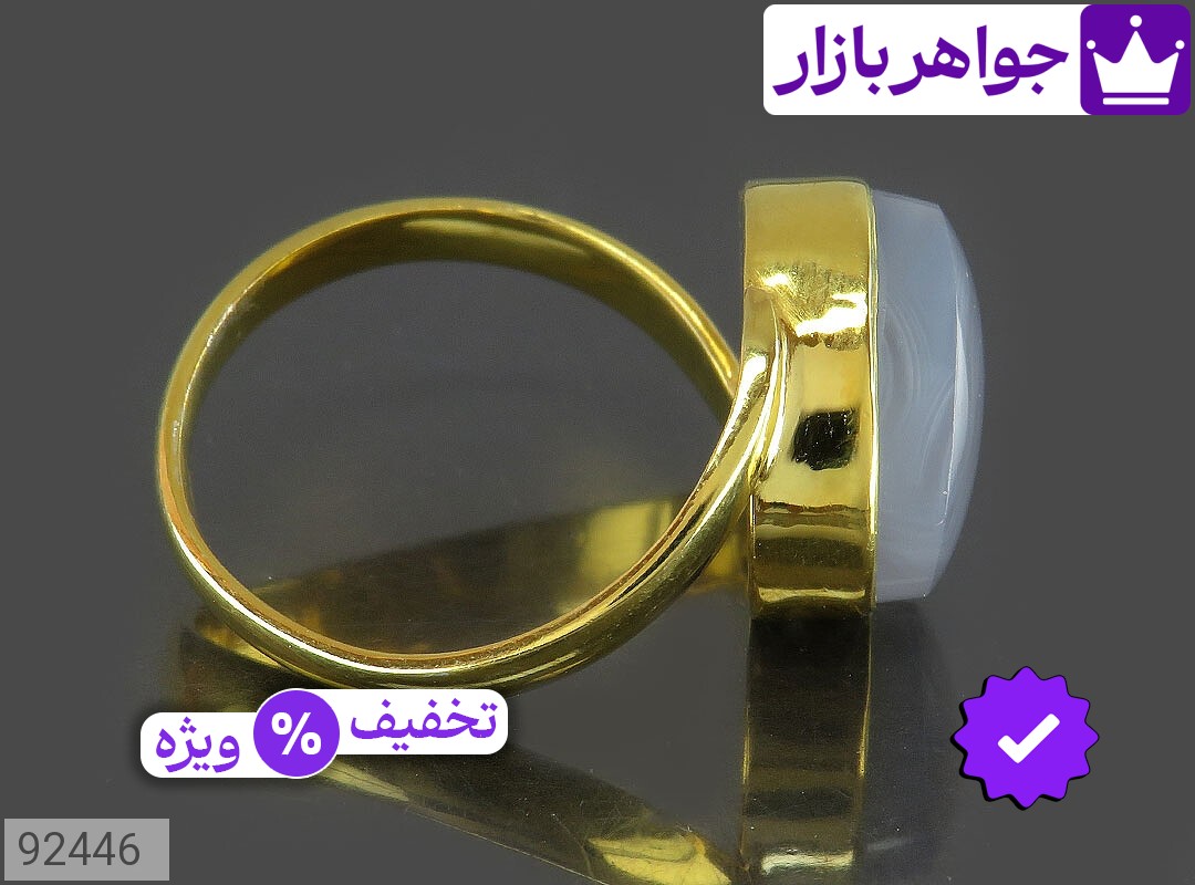 تصویر 2 انگشتر صفوی زنانه با ضمانت اصالت جواهربازار عکس 2 انگشتر صفوی زنانه اصل جواهربازار – مدل منتخب و موجود برای خرید
