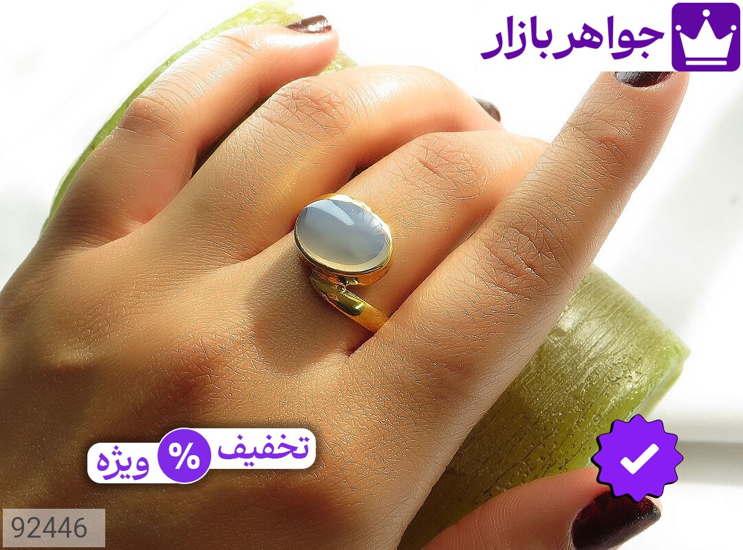 تصویر 5 انگشتر صفوی زنانه با ضمانت اصالت جواهربازار عکس 5 انگشتر صفوی زنانه اصل جواهربازار – مدل منتخب و موجود برای خرید